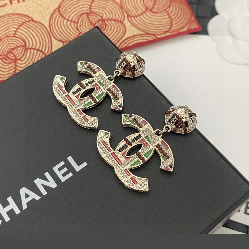 Ch*el earrings